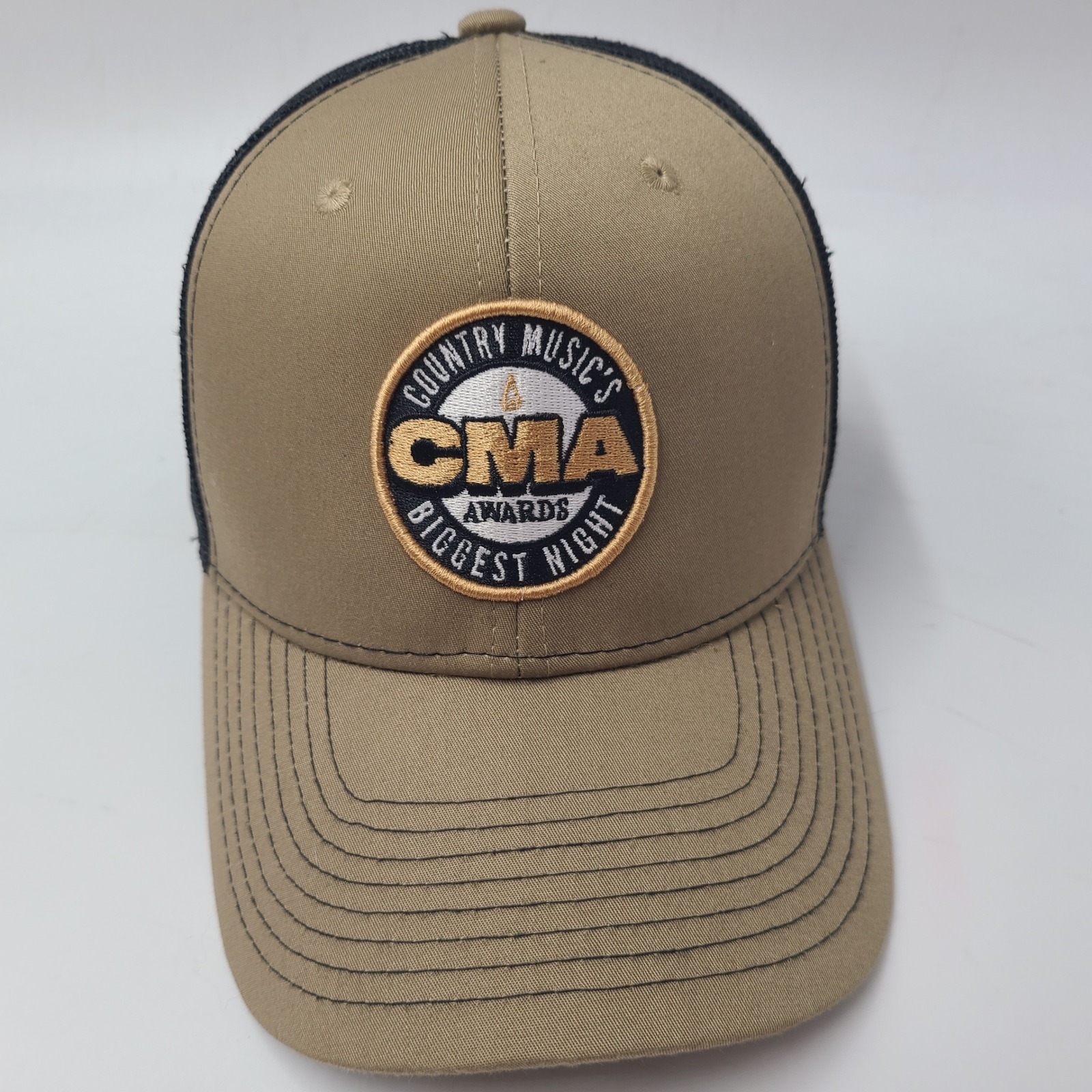 Cma Awards Hat Snapback Trucker Mesh Brown Black Country Music Biggest Night Men